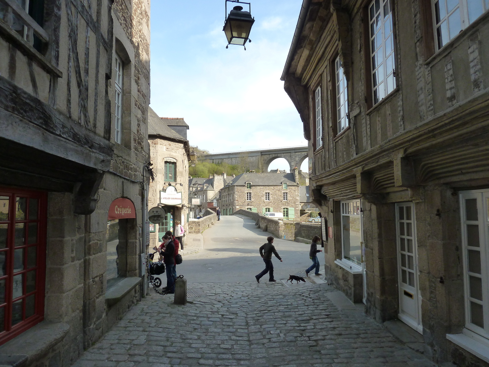 รูปถ่าย ฝรั่งเศส(France) ดีน็อง(Dinan) ริมแม่น้ำดีน็อง(Dinan Riverside) 2010-04 4