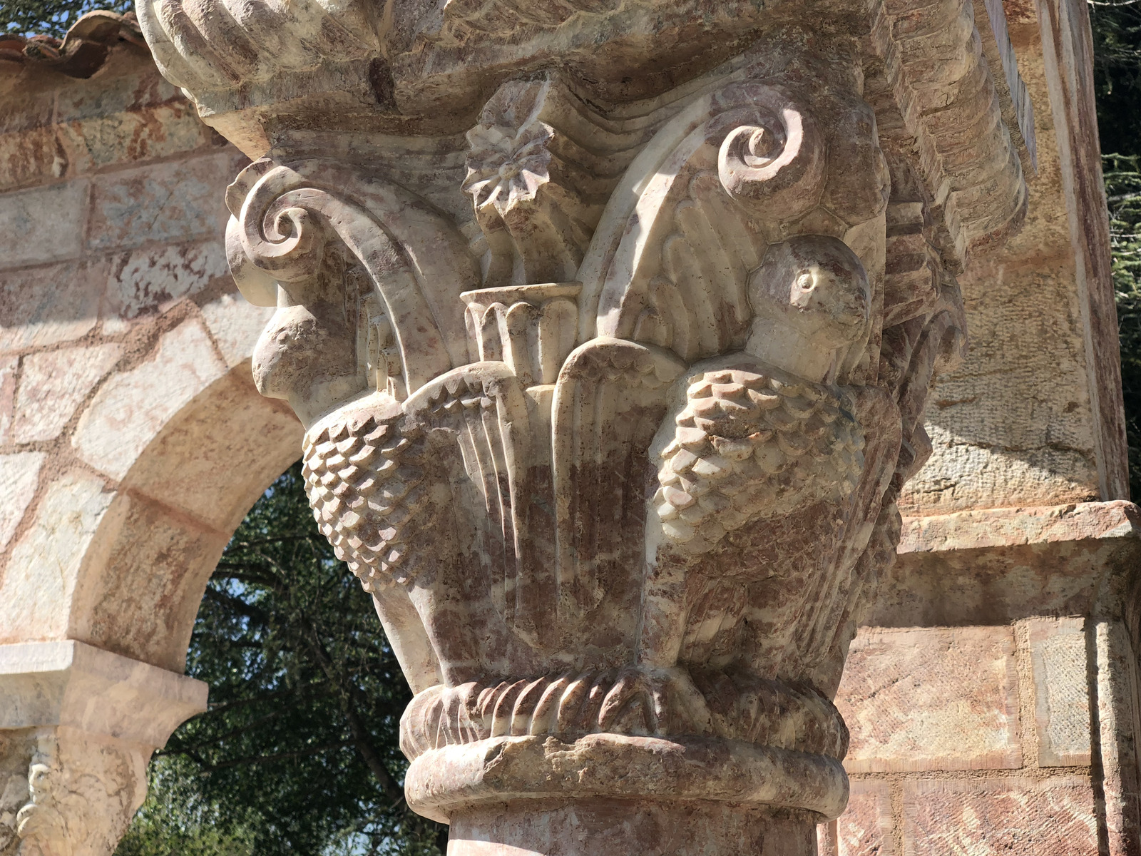 รูปถ่าย ฝรั่งเศส(France) แอบบีแซ็งมีแชลเดอกุกซา(Abbaye Saint-Michel de Cuxa) 2018-04 31