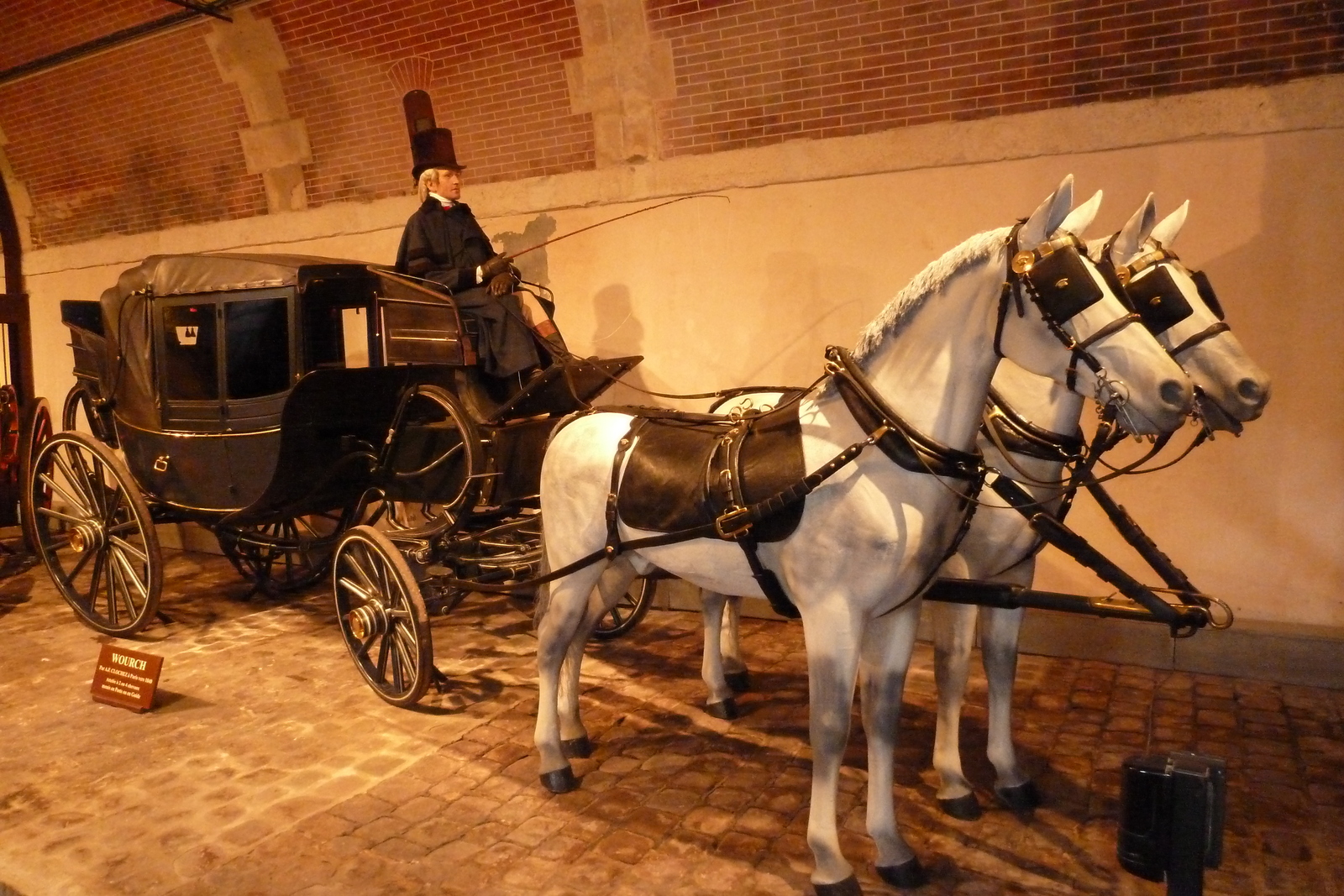 รูปถ่าย ฝรั่งเศส(France) ปราสาทโว-เลอ-วีกงต์(Vaux Le Vicomte Castle) พิพิธภัณฑ์รถม้า(Horse driven carriages museum) 2010-09 7