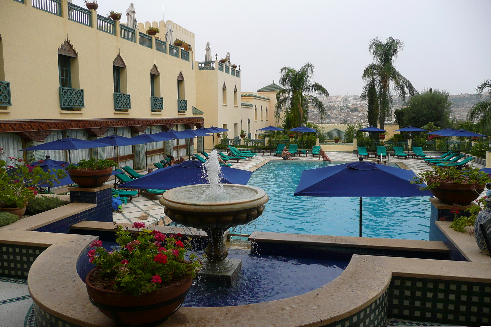 รูปถ่าย โมร็อกโก(Morocco) เฟส(Fes) โรงแรมปาเลจาไม(Palais Jamai Hotel) 2008-07 24