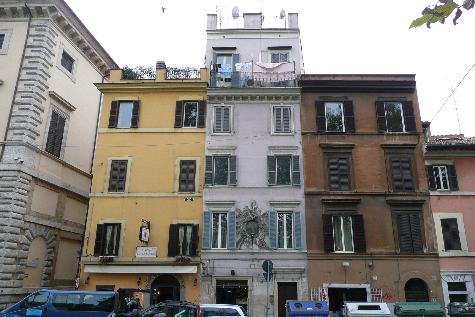 รูปถ่าย อิตาลี(Italy) โรม(Rome) ถนนริมน้ำจานีโกเลนเซ(Lungotevere Gianicolense) 2007-11 1