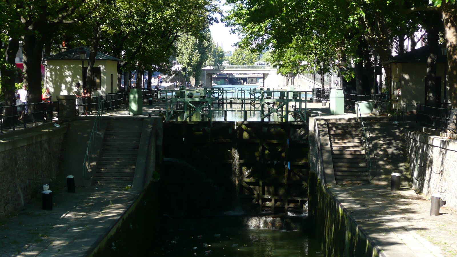 รูปถ่าย ฝรั่งเศส(France) ปารีส(Paris) คลองแซ็ง-มาร์แต็ง(Canal St Martin) 2007-08 66