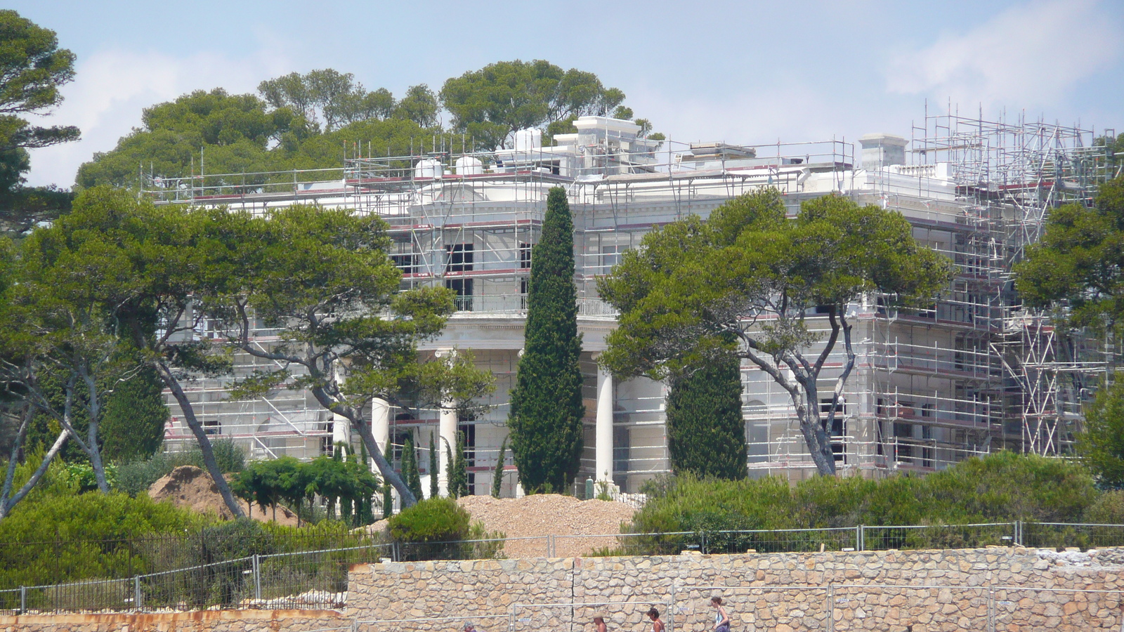 รูปถ่าย ฝรั่งเศส(France) แหลมอ็องตีบ(Cap d'Antibes) อ่าวลาการูป(Anse de la garoupe) 2007-07 24