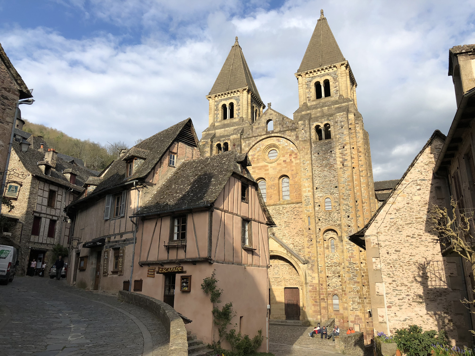 รูปถ่าย ฝรั่งเศส(France) กงก์(Conques) 2018-04 5