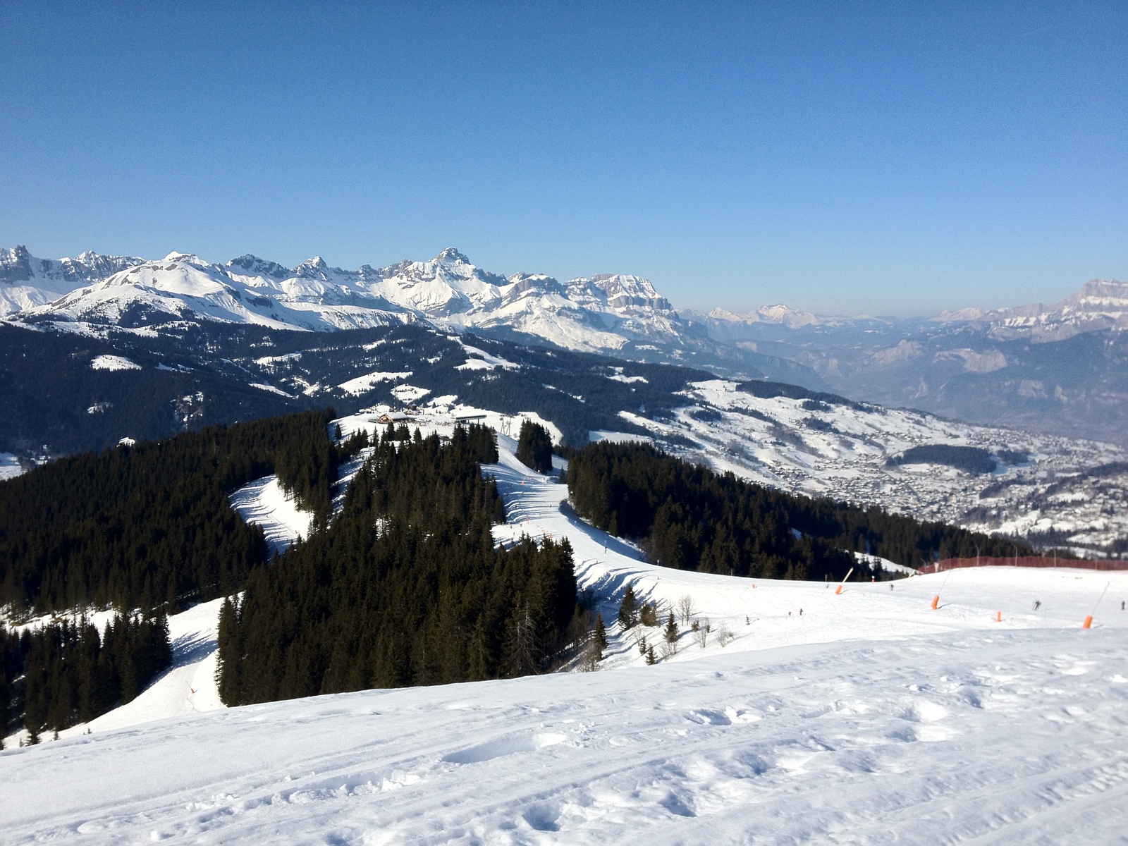 รูปถ่าย ฝรั่งเศส(France) เมแฌฟว์(Megeve) โรชบรุน(Rochebrune) 2012-02 27