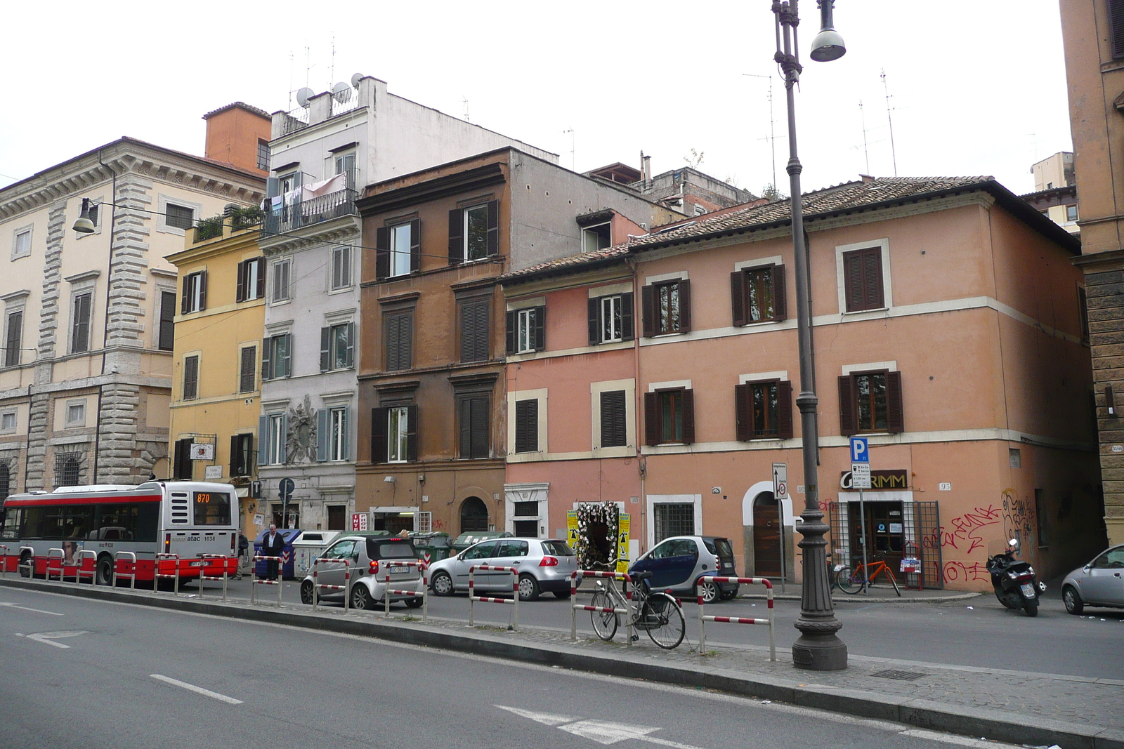 รูปถ่าย อิตาลี(Italy) โรม(Rome) ถนนริมน้ำจานีโกเลนเซ(Lungotevere Gianicolense) 2007-11 37