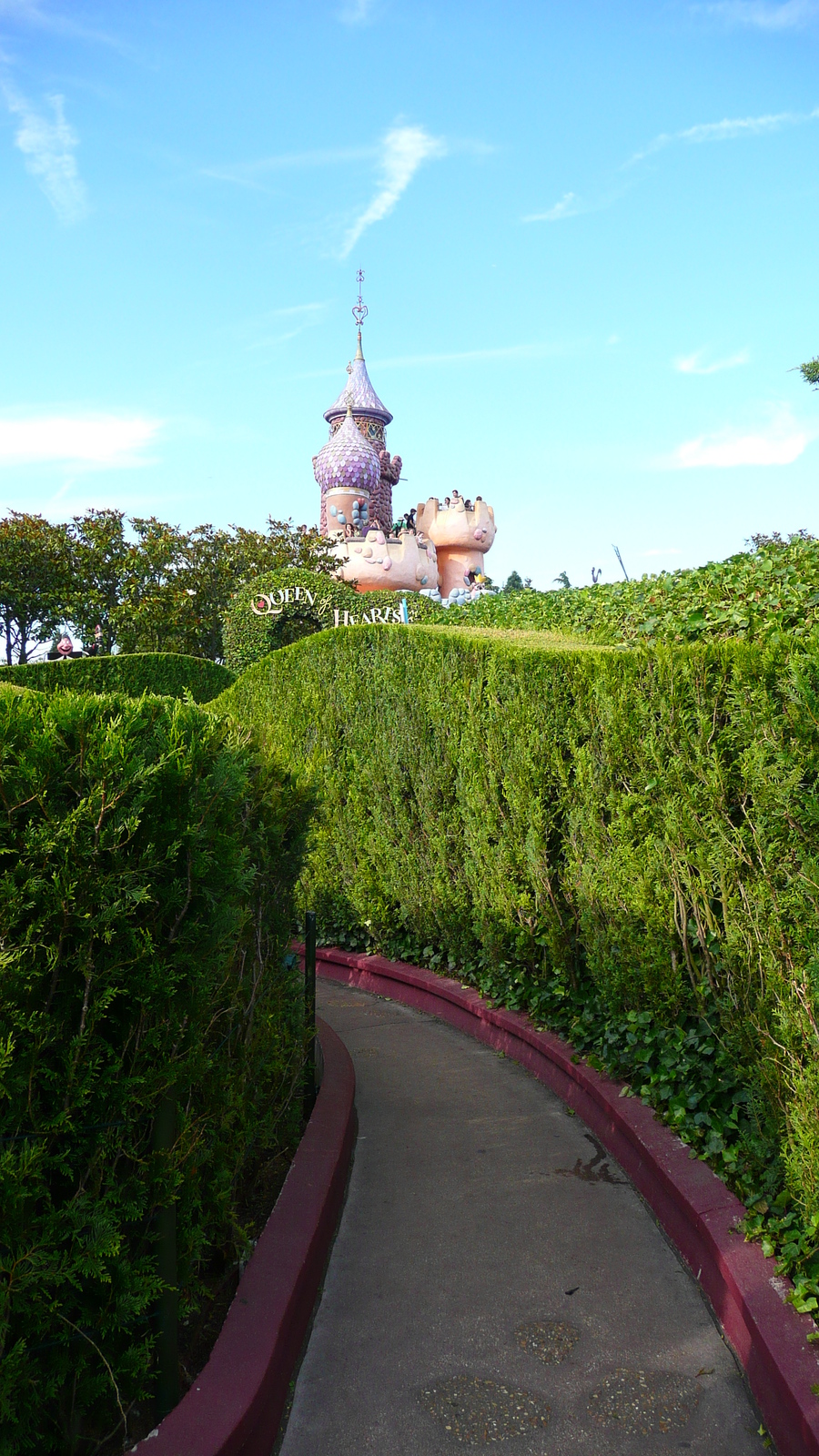 รูปถ่าย ฝรั่งเศส(France) ดิสนีย์แลนด์ปารีส(Disneyland Paris) เขาวงกตอลิซ(Alice Labyrinth) 2007-07 0