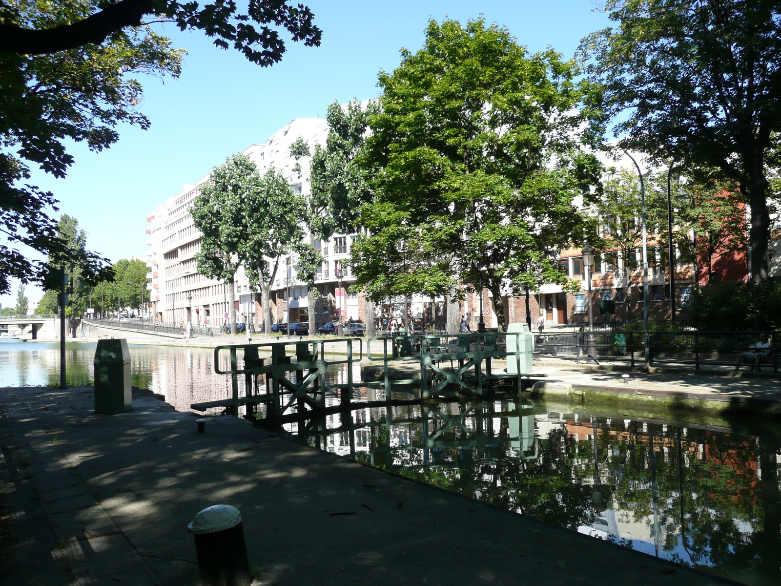 รูปถ่าย ฝรั่งเศส(France) ปารีส(Paris) คลองแซ็ง-มาร์แต็ง(Canal St Martin) 2007-08 86