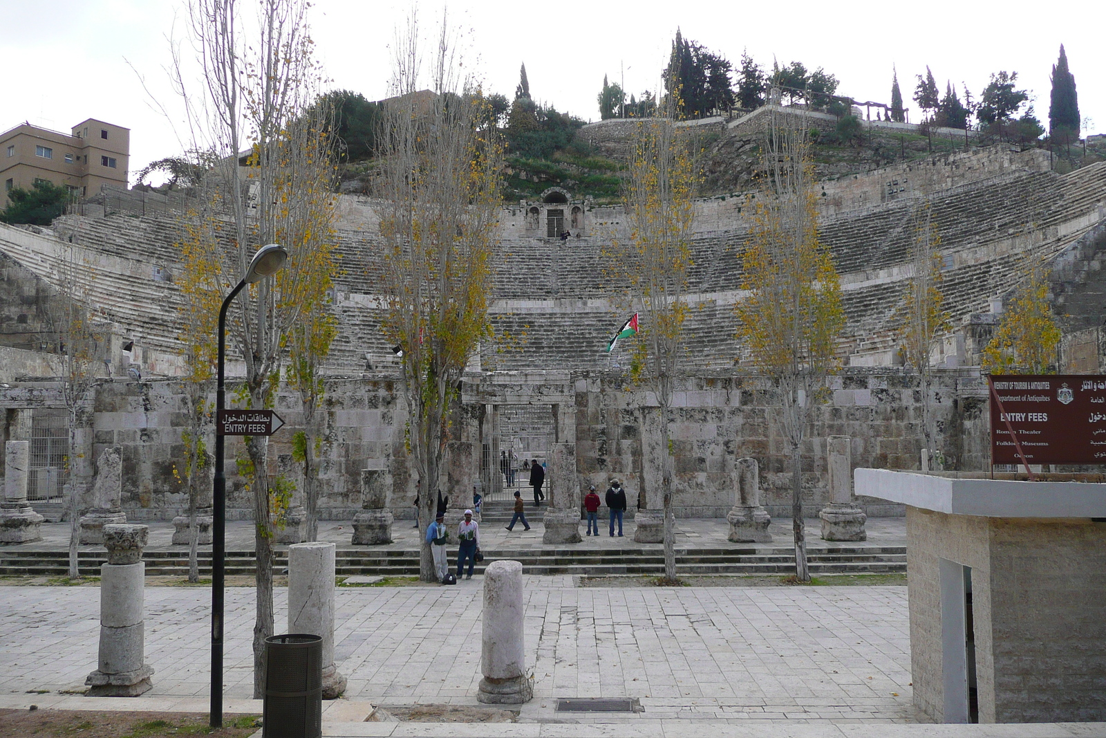 รูปถ่าย จอร์แดน(Jordan) อัมมาน(Amman) โรงละครโรมัน(Roman Theater) 2007-12 8