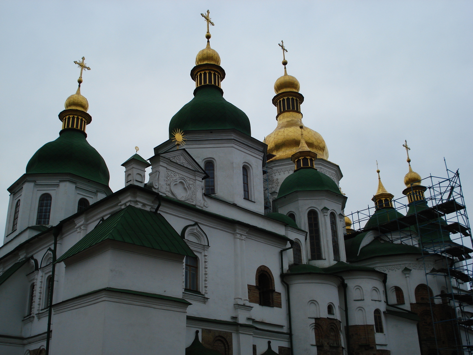 รูปถ่าย ยูเครน(Ukraine) เคียฟ(Kiev) มหาวิหารเซนต์โซเฟีย(St. Sophia) 2007-03 24