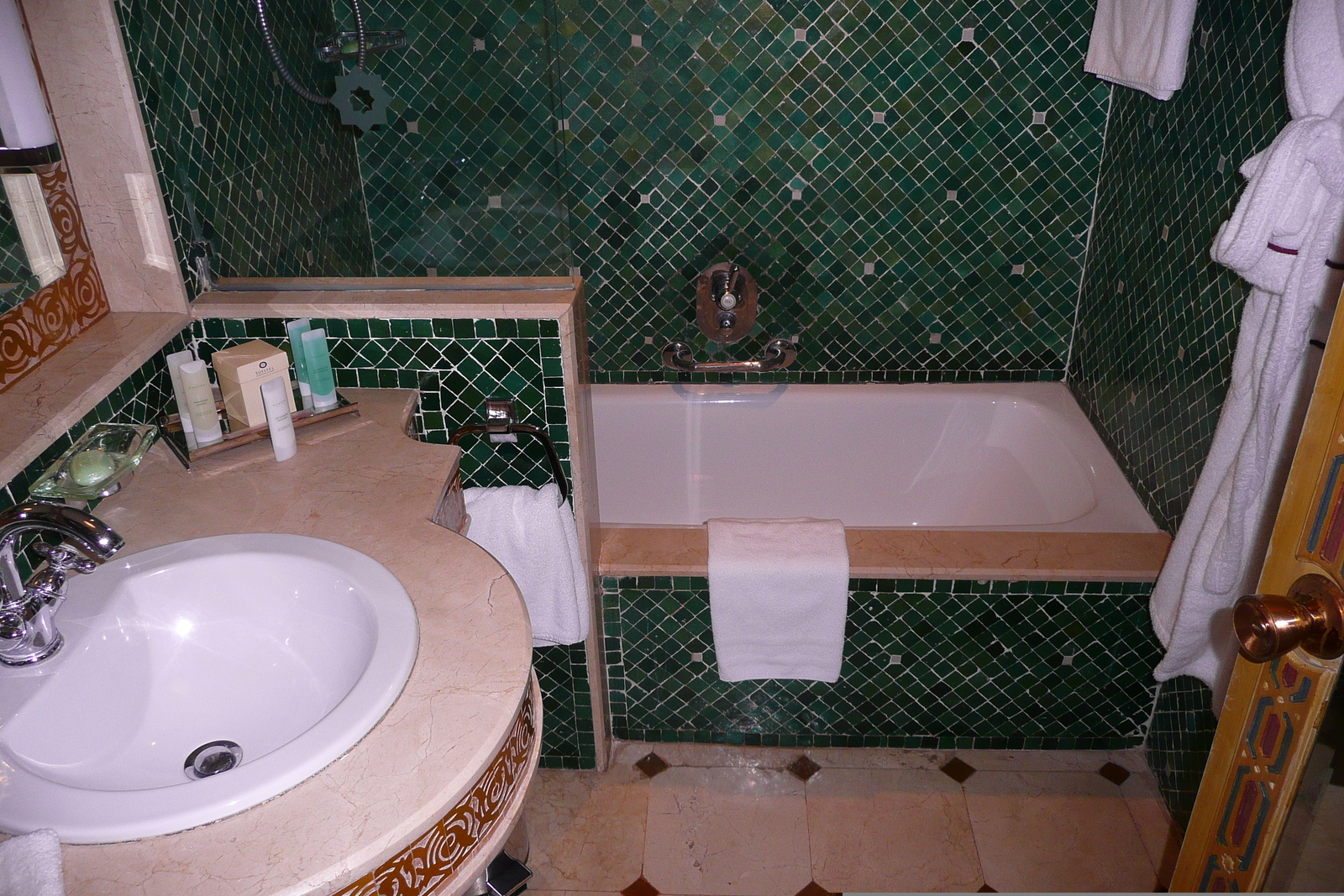 รูปถ่าย โมร็อกโก(Morocco) เฟส(Fes) โรงแรมปาเลจาไม(Palais Jamai Hotel) 2008-07 33