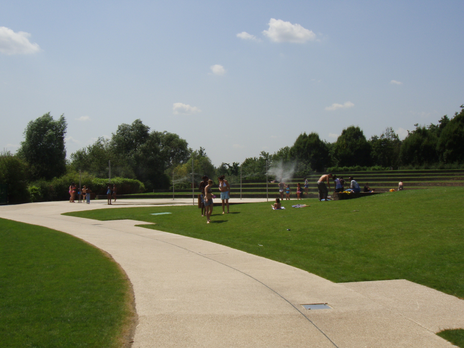 รูปถ่าย ฝรั่งเศส(France) วีลเนิฟ-ลา-การาน(Villeneuve La Garenne) สวนช็องเตอแรน(Parc des Chanteraines) 2007-07 27