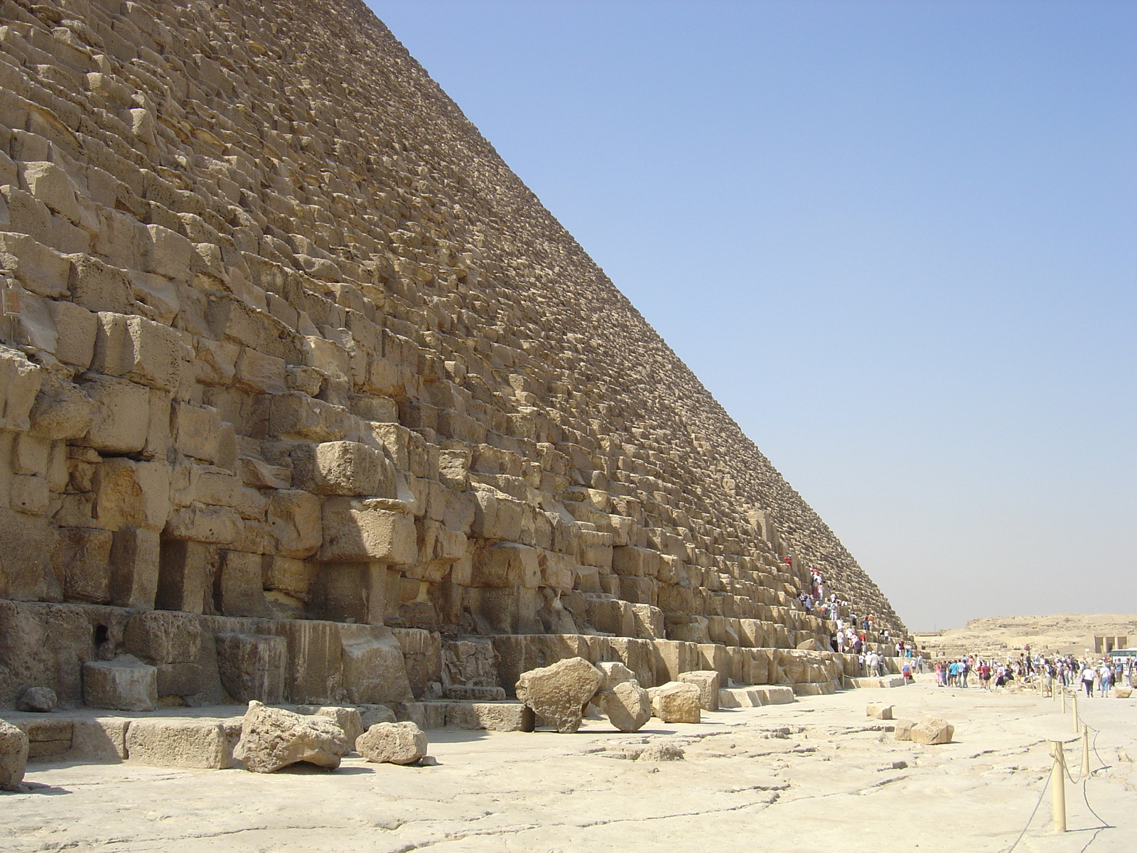 รูปถ่าย อียิปต์(Egypt) มหาพีระมิดแห่งกีซา(Giza Pyramids) 2004-09 23