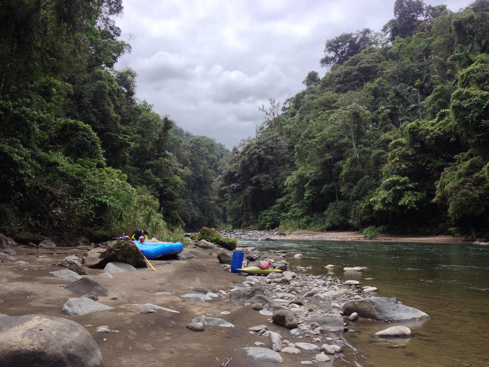 รูปถ่าย คอสตาริกา(Costa Rica) แม่น้ำปากัวเร(Pacuare River) 2015-03 248