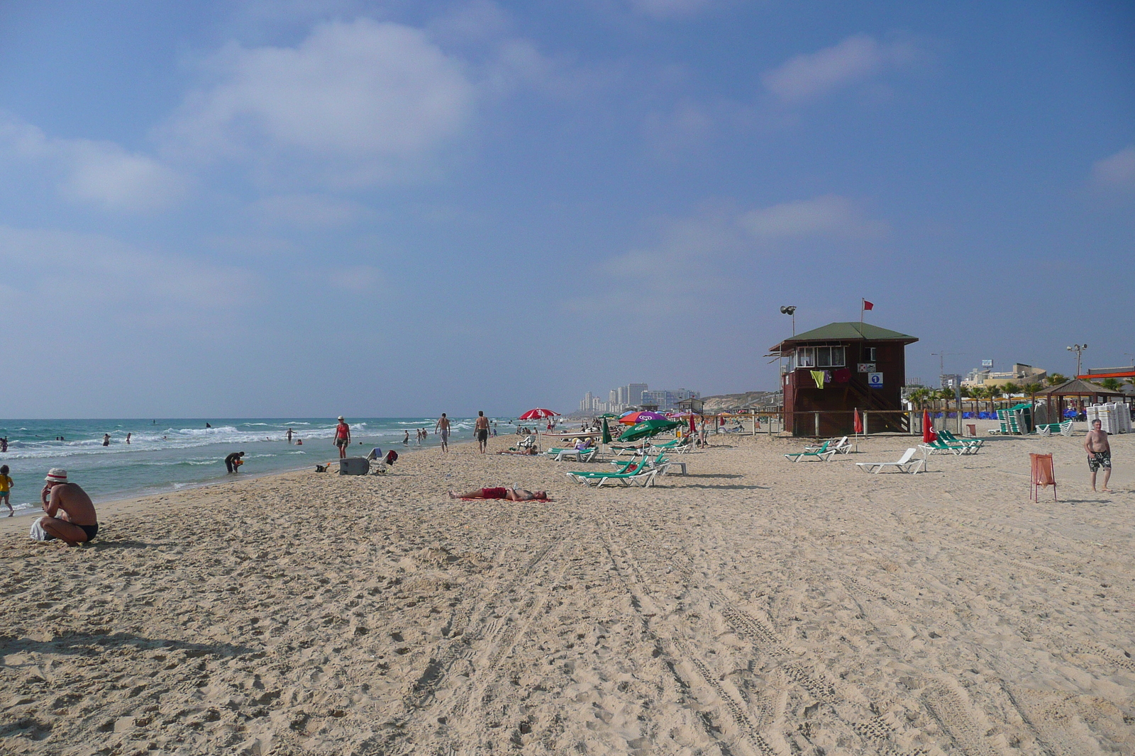 รูปถ่าย อิสราเอล(Israel) หาดริชอนเลซีโยน(Rishon Le Zion Beach) 2007-06 27