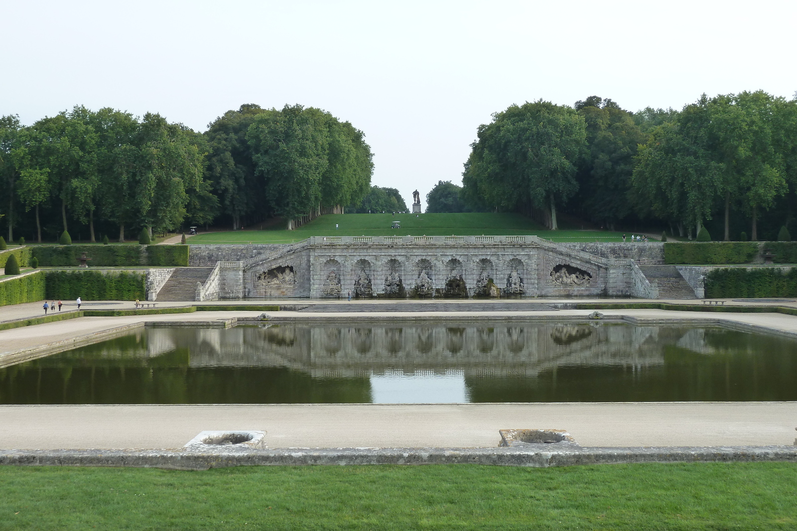 รูปถ่าย ฝรั่งเศส(France) ปราสาทโว-เลอ-วีกงต์(Vaux Le Vicomte Castle) สวนปราสาทโว-เลอ-วีกงต์(Vaux Le Vicomte Gardens) 2010-09 68