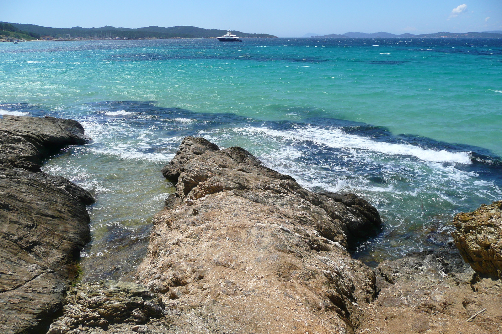 รูปถ่าย ฝรั่งเศส(France) เกาะปอร์เกอรอล(Porquerolles Island) หาดกูร์ตาด(Courtade beach) 2008-05 66