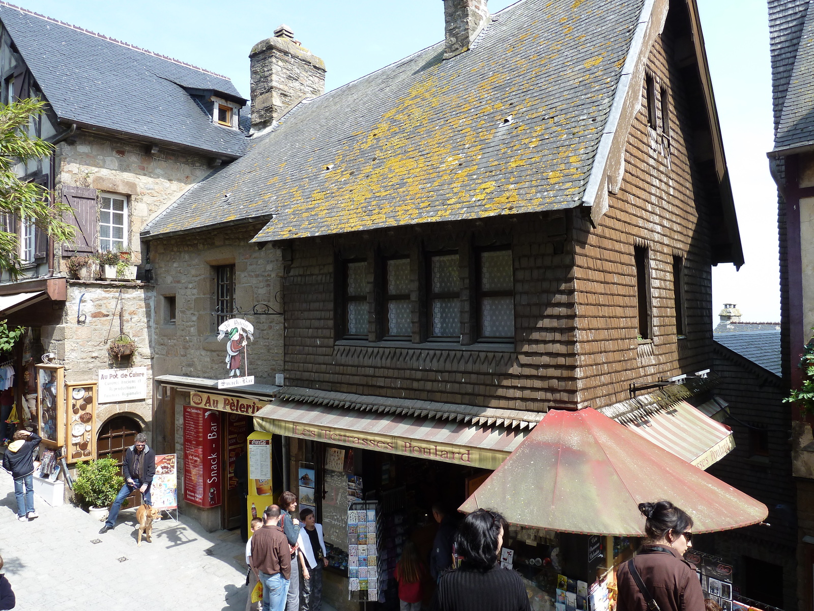 รูปถ่าย ฝรั่งเศส(France) มงแซ็งมีแชล(Mont St Michel) หมู่บ้านมงแซ็งมีแชล(Mont St Michel Village) 2010-04 41