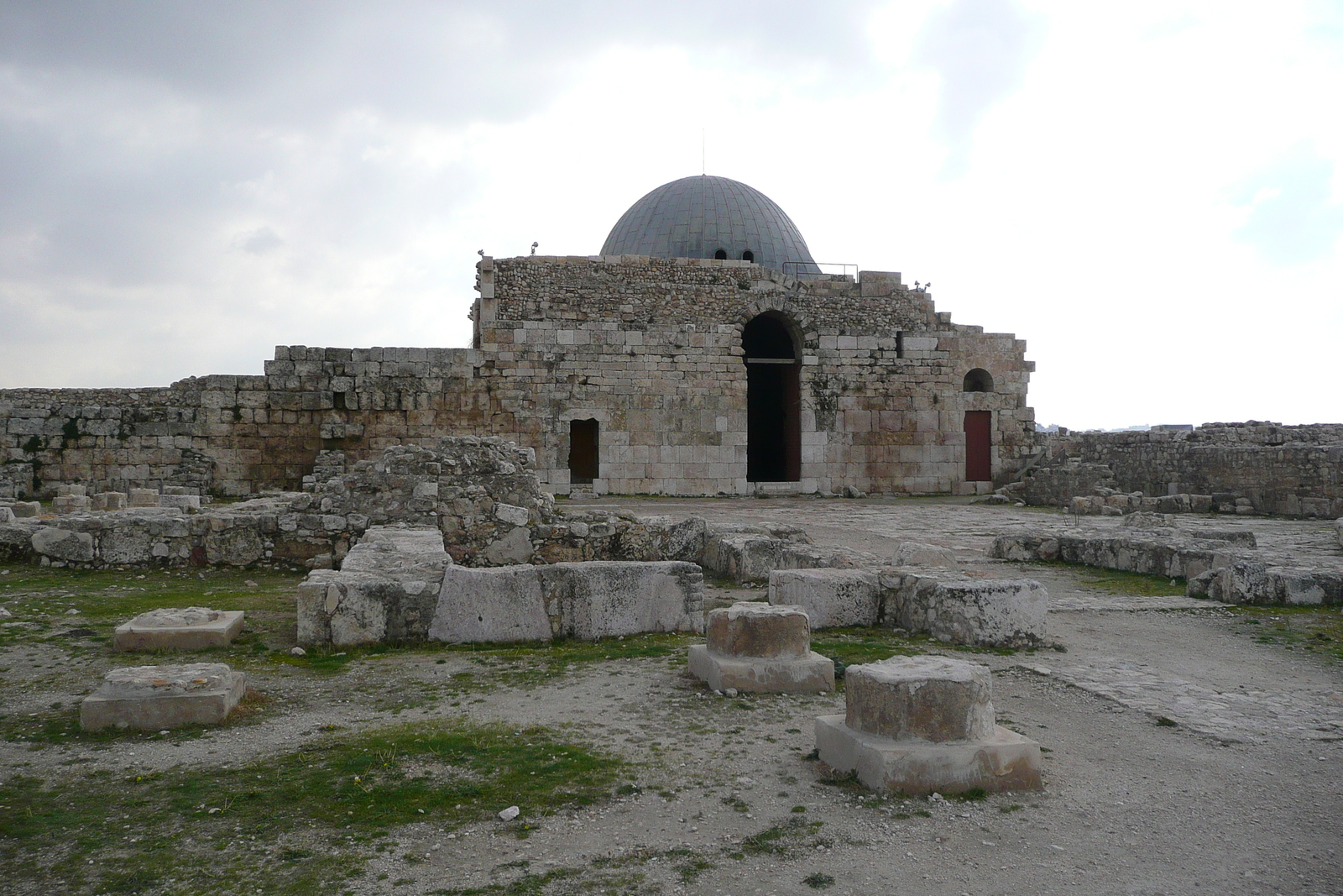รูปถ่าย จอร์แดน(Jordan) อัมมาน(Amman) ป้อมปราการอัมมาน(Amman Citadel) 2007-12 3