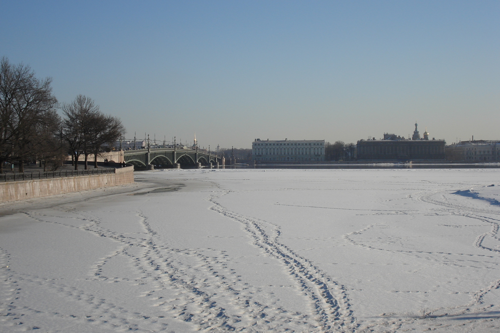 รูปถ่าย รัสเซีย(Russia) เซนต์ปีเตอร์สเบิร์ก(St Petersburg) ป้อมปีเตอร์และพอล(Peter and Paul fortress) 2006-03 17
