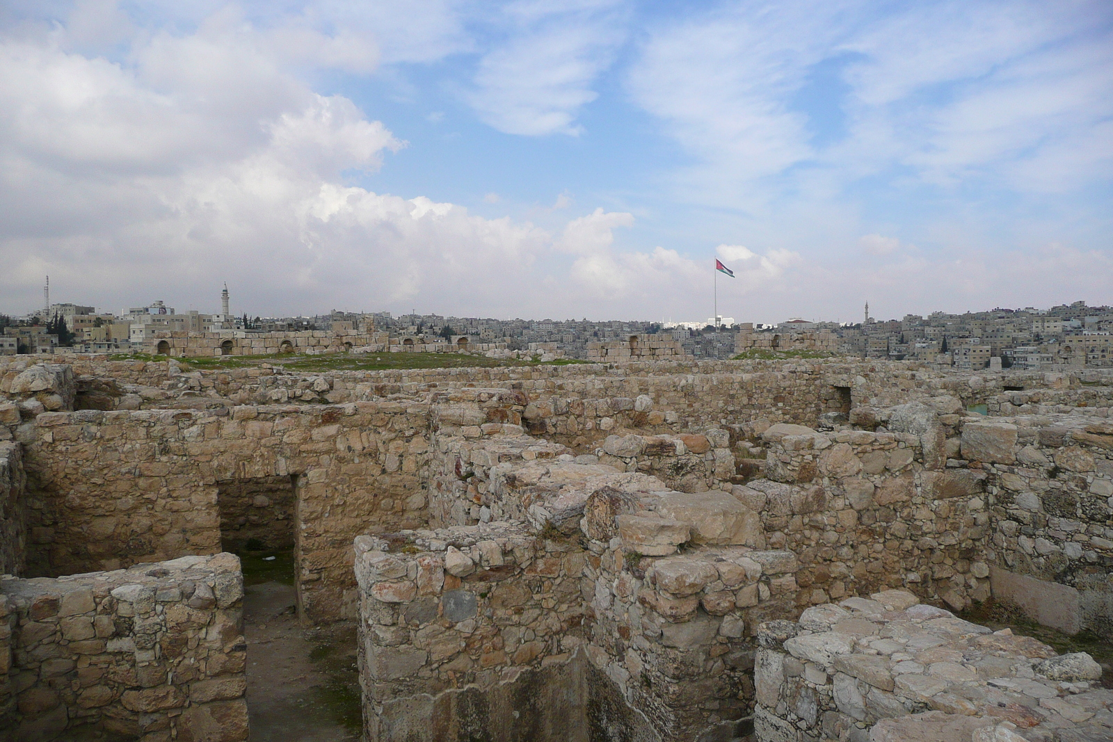รูปถ่าย จอร์แดน(Jordan) อัมมาน(Amman) ป้อมปราการอัมมาน(Amman Citadel) 2007-12 22