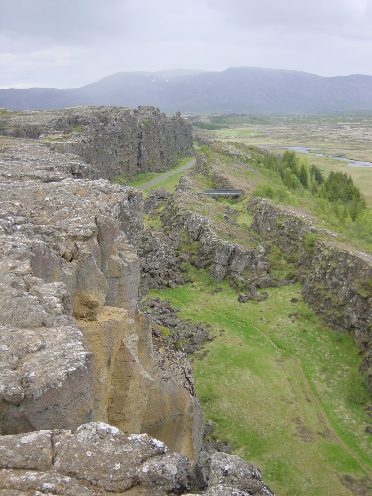 รูปถ่าย ไอซ์แลนด์(Iceland) ถนนหมายเลข 36, 52 และ 50(road 36, 52 and 50) 2003-06 17