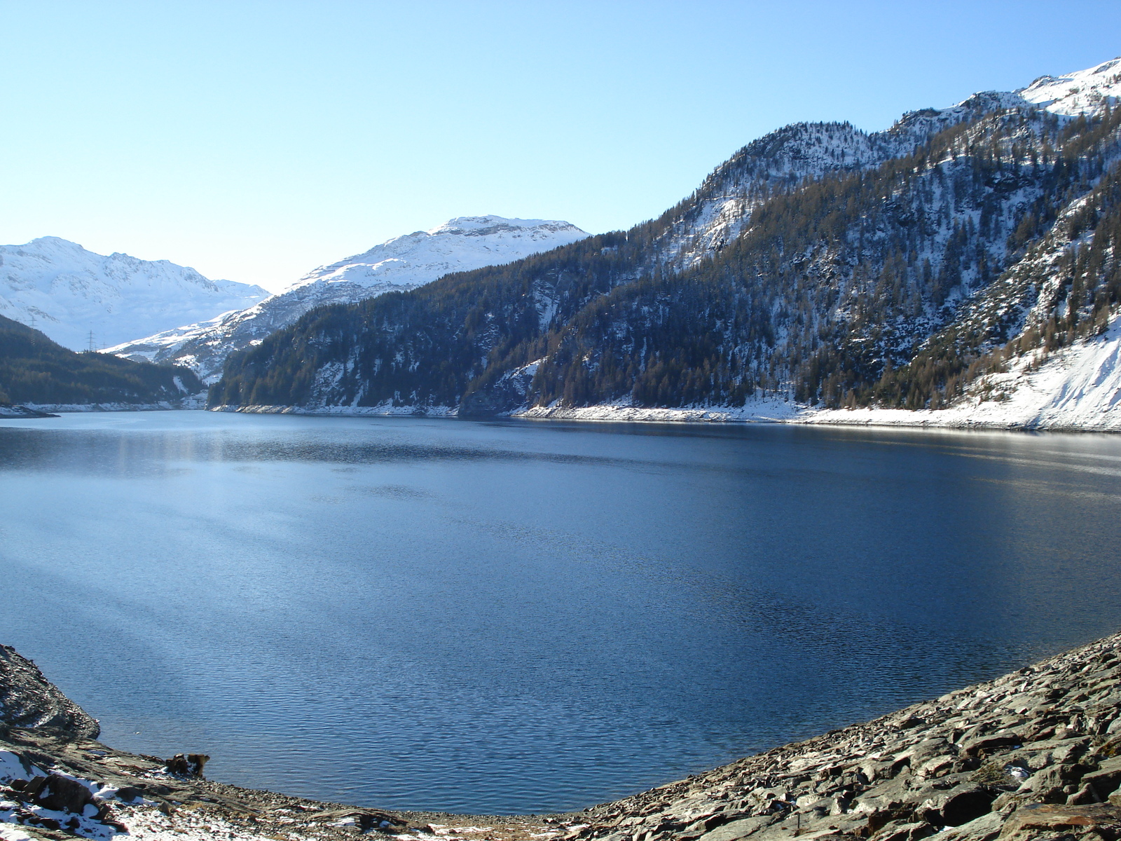 รูปถ่าย สวิสเซอร์แลนด์(Switzerland) ถนนจากคูร์ไปเซนต์มอริตซ์(Chur to St Moritz Road) 2007-01 3