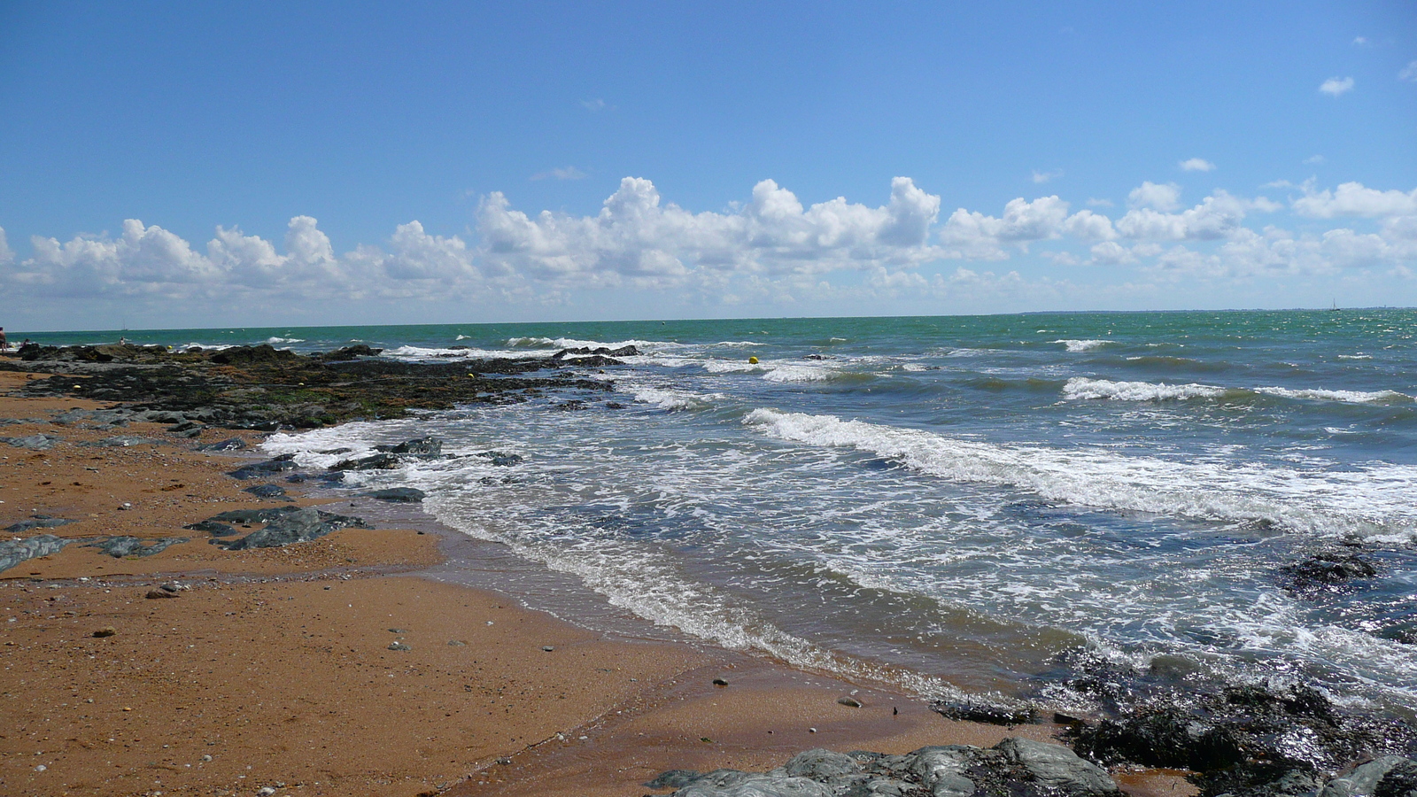 รูปถ่าย ฝรั่งเศส(France) ปอร์นิค(Pornic) หาดเลตัง(Plage de l'etang) 2007-07 7