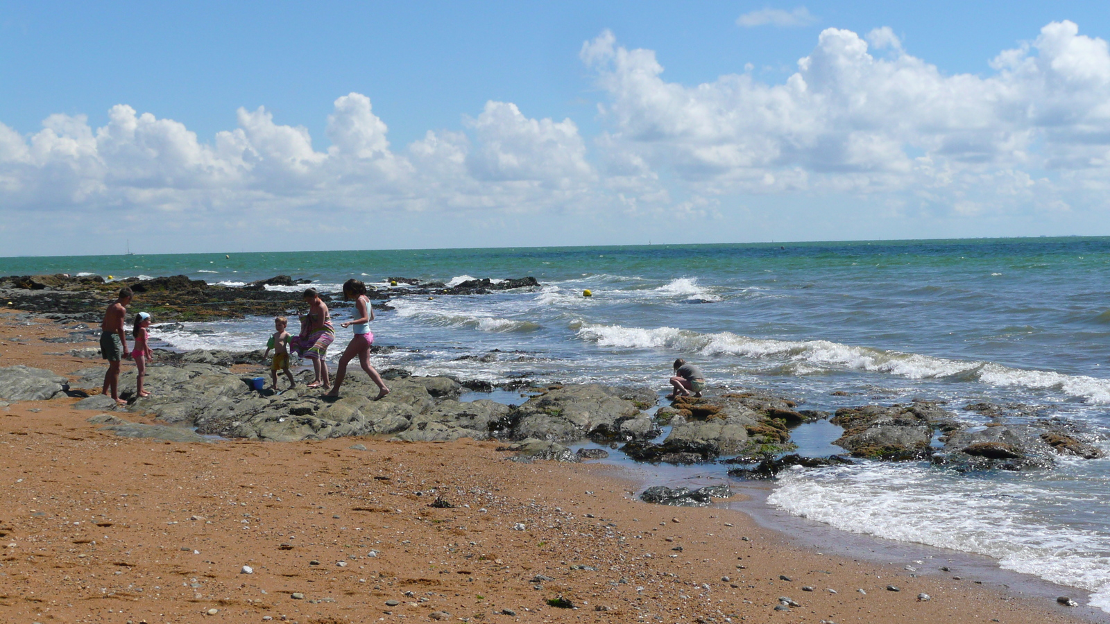 รูปถ่าย ฝรั่งเศส(France) ปอร์นิค(Pornic) หาดเลตัง(Plage de l'etang) 2007-07 8