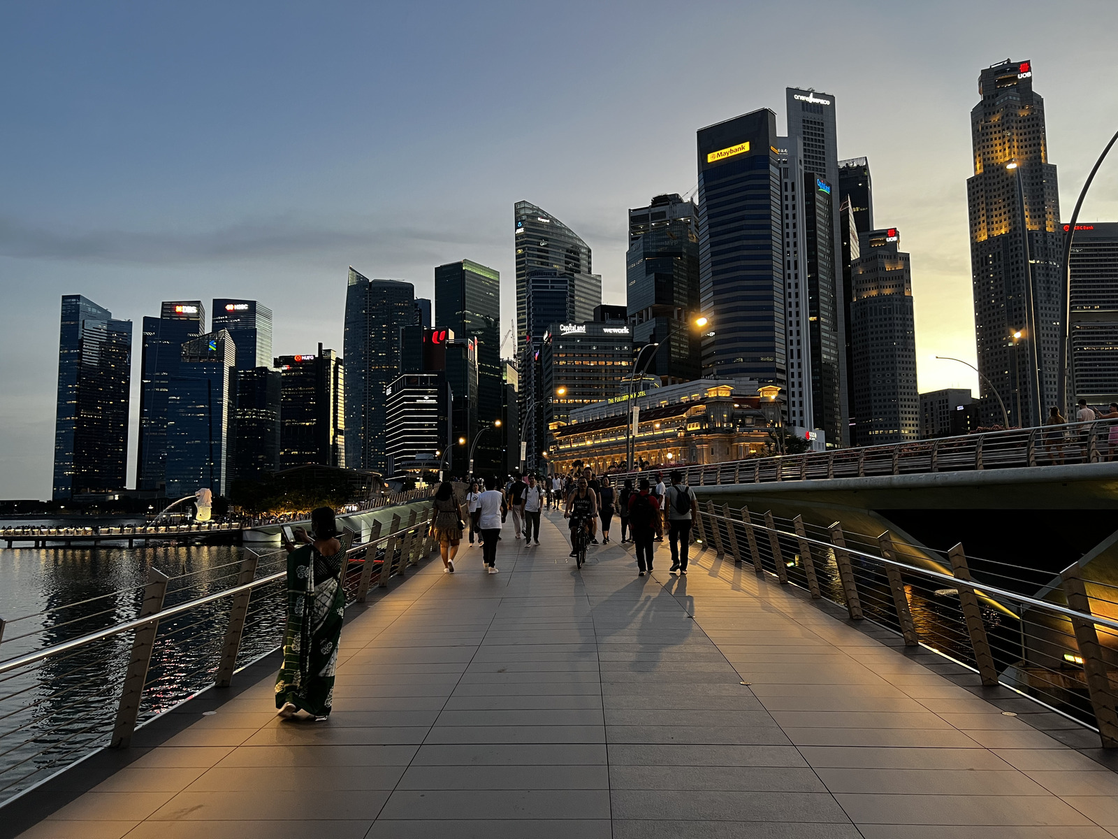 รูปถ่าย สิงคโปร์(Singapore) มารีนาเบย์(Marina Bay) 2023-01 1