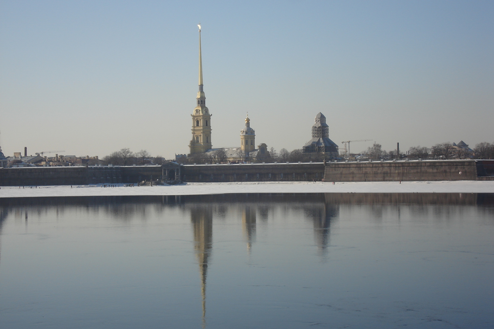 รูปถ่าย รัสเซีย(Russia) เซนต์ปีเตอร์สเบิร์ก(St Petersburg) ป้อมปีเตอร์และพอล(Peter and Paul fortress) 2006-03 1