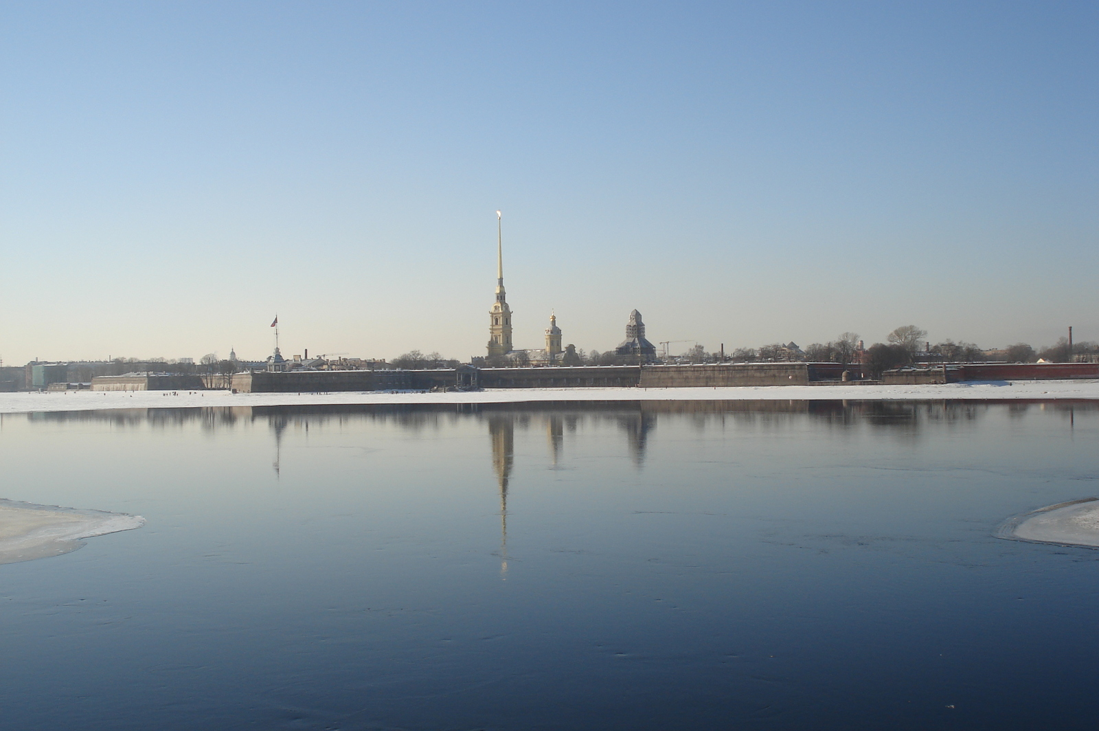 รูปถ่าย รัสเซีย(Russia) เซนต์ปีเตอร์สเบิร์ก(St Petersburg) ป้อมปีเตอร์และพอล(Peter and Paul fortress) 2006-03 10