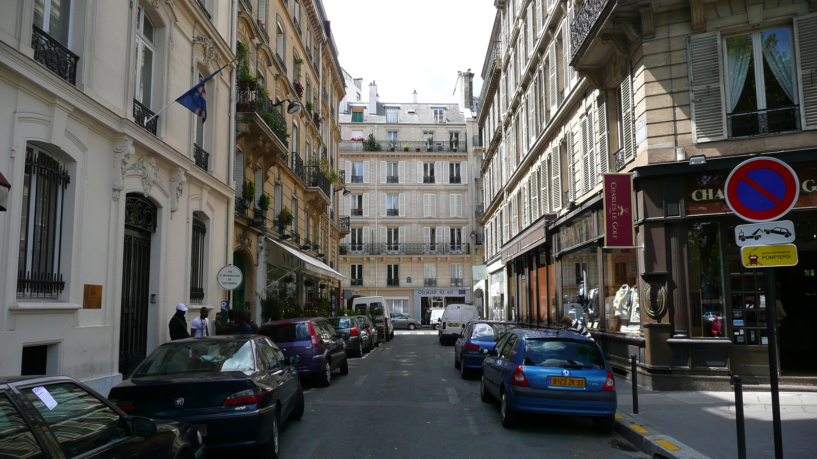 รูปถ่าย ฝรั่งเศส(France) ปารีส(Paris) บูเลอวาร์ด  มาเลแอร์บ(Boulevard Malesherbes) 2007-05 50