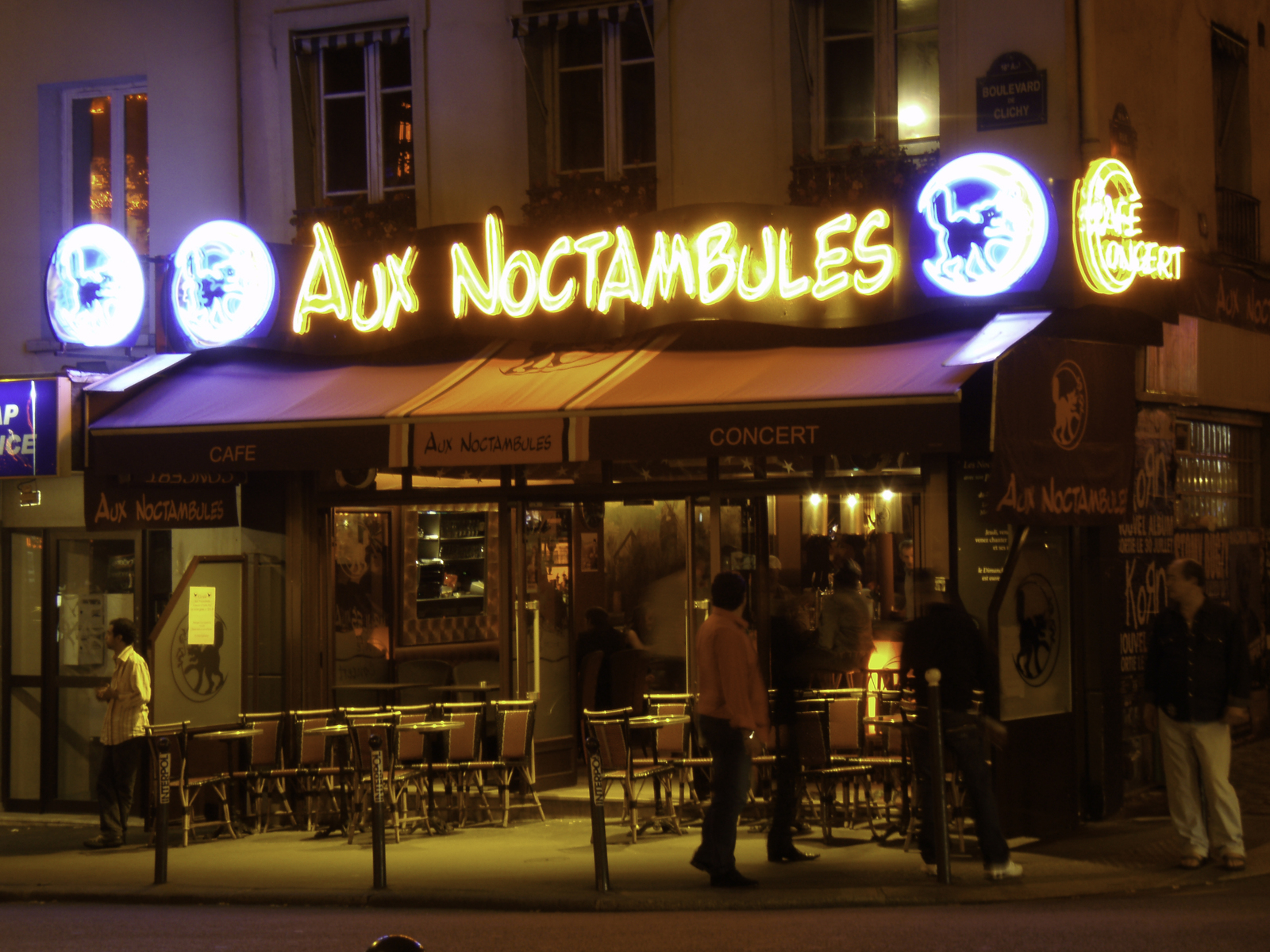 รูปถ่าย ฝรั่งเศส(France) ปารีส(Paris) ปิกาลยามค่ำคืน(Pigalle by night) 2007-07 5