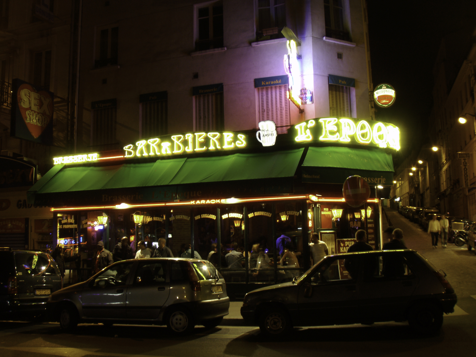 รูปถ่าย ฝรั่งเศส(France) ปารีส(Paris) ปิกาลยามค่ำคืน(Pigalle by night) 2007-07 34
