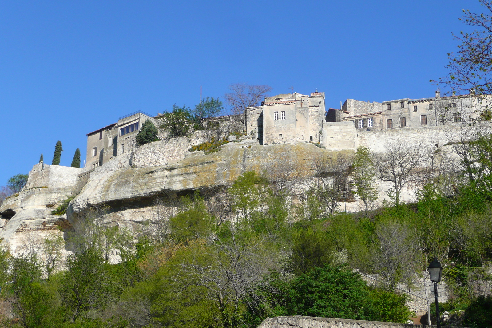 รูปถ่าย ฝรั่งเศส(France) เลส์โบเดอโพรว็องซ์(Baux de Provence) หมู่บ้านโบเดอโพรว็องส์(Baux de Provence Village) 2008-04 27