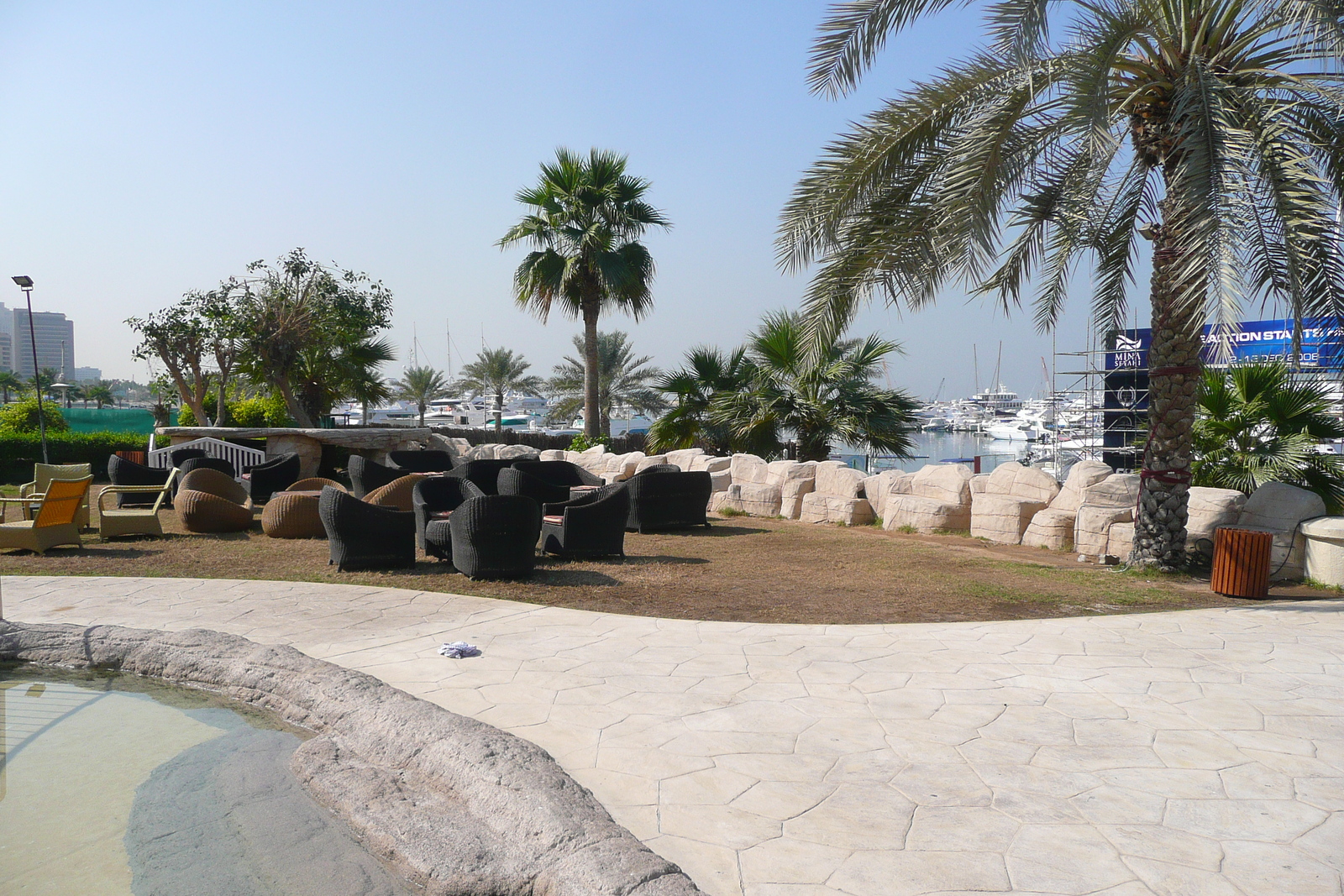 รูปถ่าย สหรัฐอาหรับเอมิเรตส์(United Arab Emirates) ดูไบ(Dubai) โรงแรมเลอเมอริเดียน มินาเซยาฮี(Le Meridien Mina Seyahi Hotel) 2008-11 49