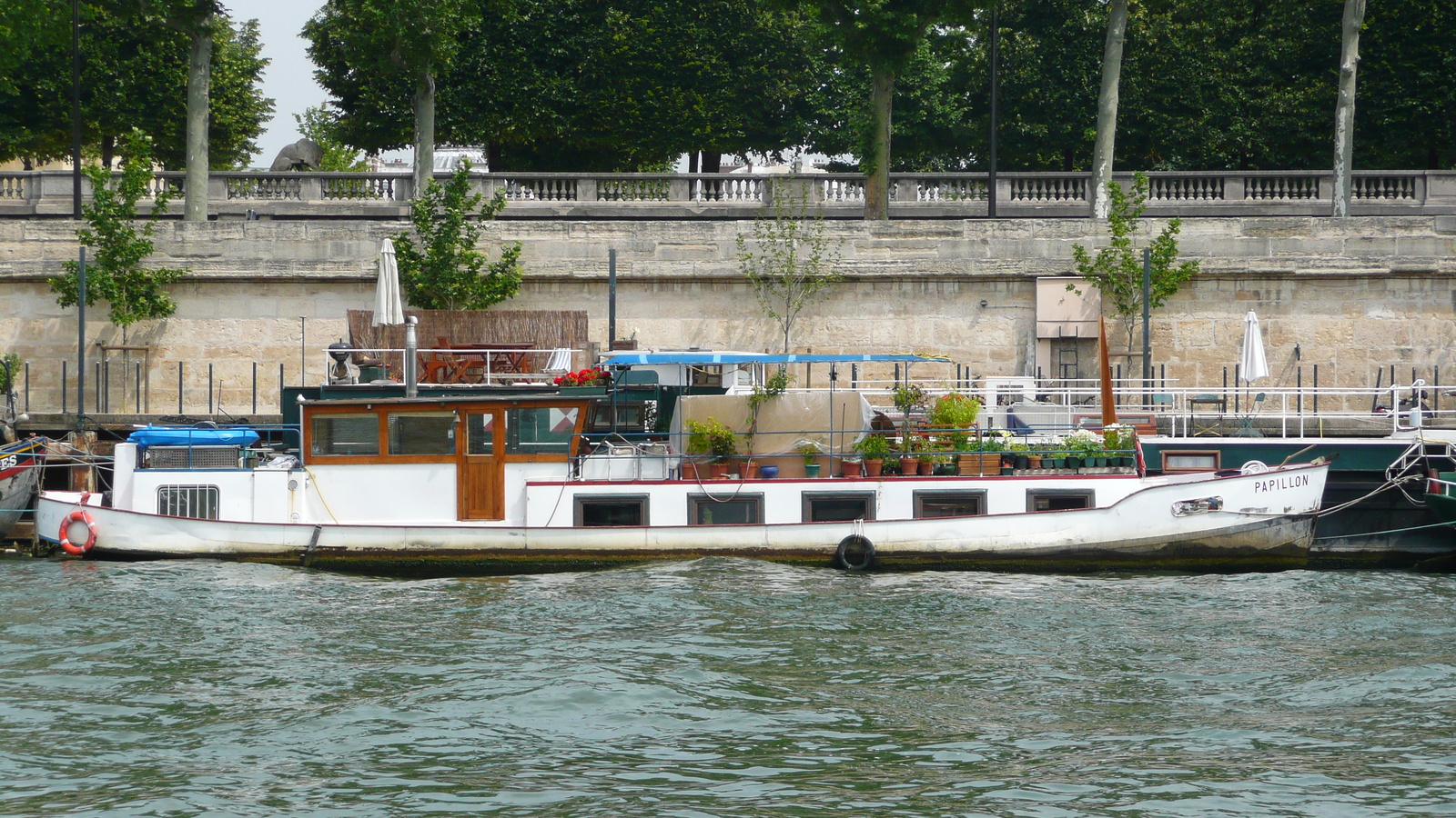 รูปถ่าย ฝรั่งเศส(France) ปารีส(Paris) เรือบรรทุกชมเมือง(Peniches Parisiennes) 2007-06 34