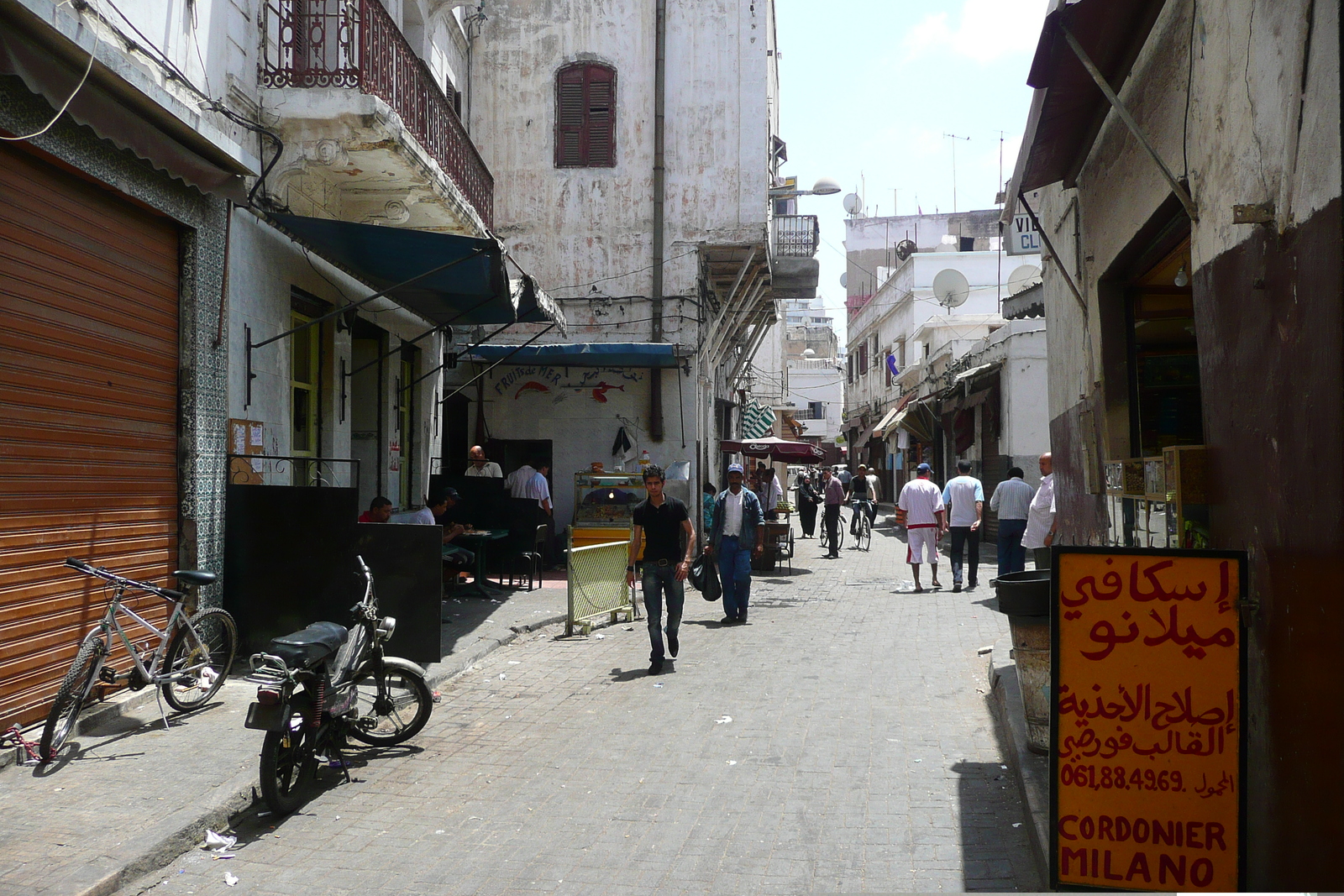 รูปถ่าย โมร็อกโก(Morocco) คาซาบลังกา(Casablanca) เมดินา(Medina) 2008-07 28