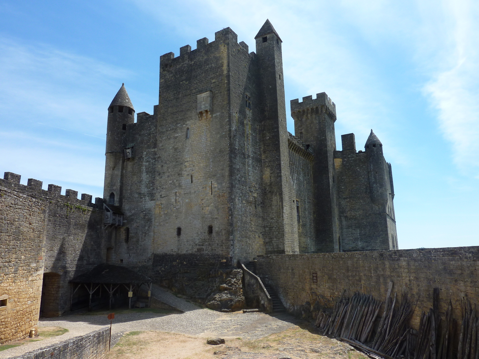 รูปถ่าย ฝรั่งเศส(France) ปราสาทเบนัก(Beynac Castle) 2009-07 12