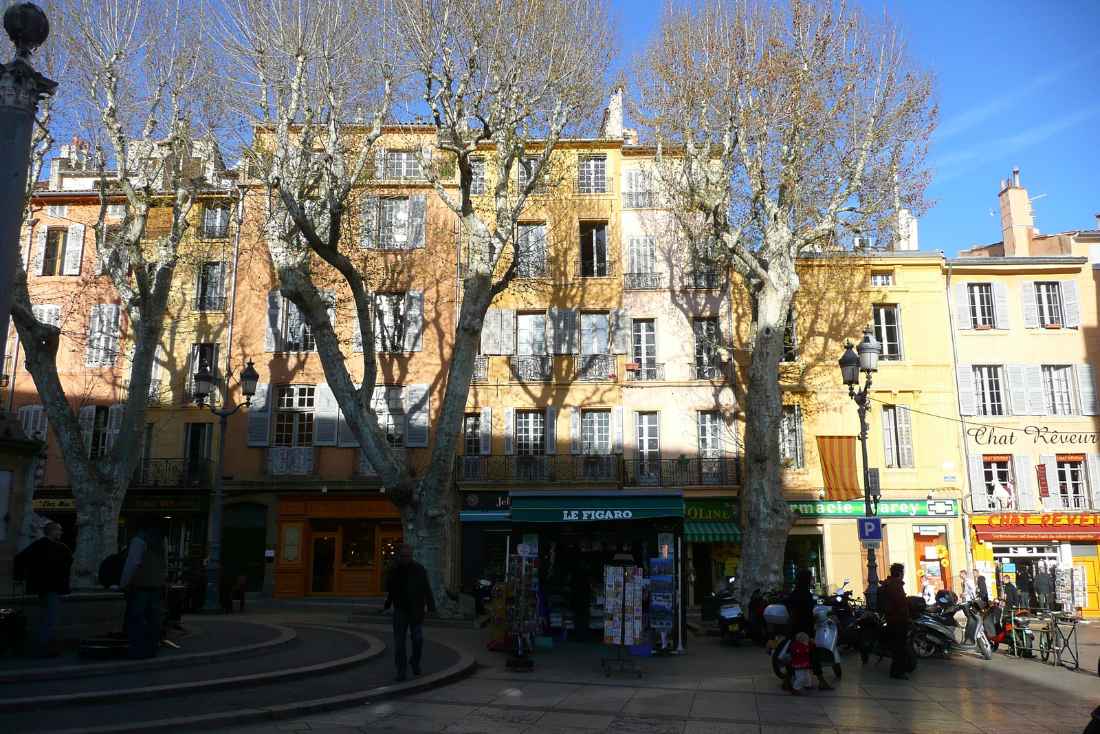 รูปถ่าย ฝรั่งเศส(France) แอ็กซ์-อ็อง-โพรว็องส์(Aix en Provence) ศาลาว่าการเมืองแอ็กซ์(Aix Town Hall) 2008-04 0