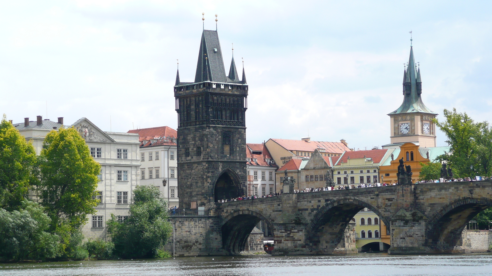 รูปถ่าย สาธารณรัฐเช็ก(Czech Republic) ปราก(Prague) แม่น้ำวัลตาวา(Vltava river) 2007-07 41
