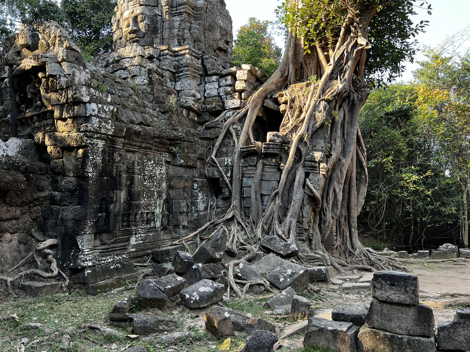 รูปถ่าย กัมพูชา(Cambodia) เสียมราฐ(Siem Reap) ปราสาทตาสม(Ta Som) 2023-01 43
