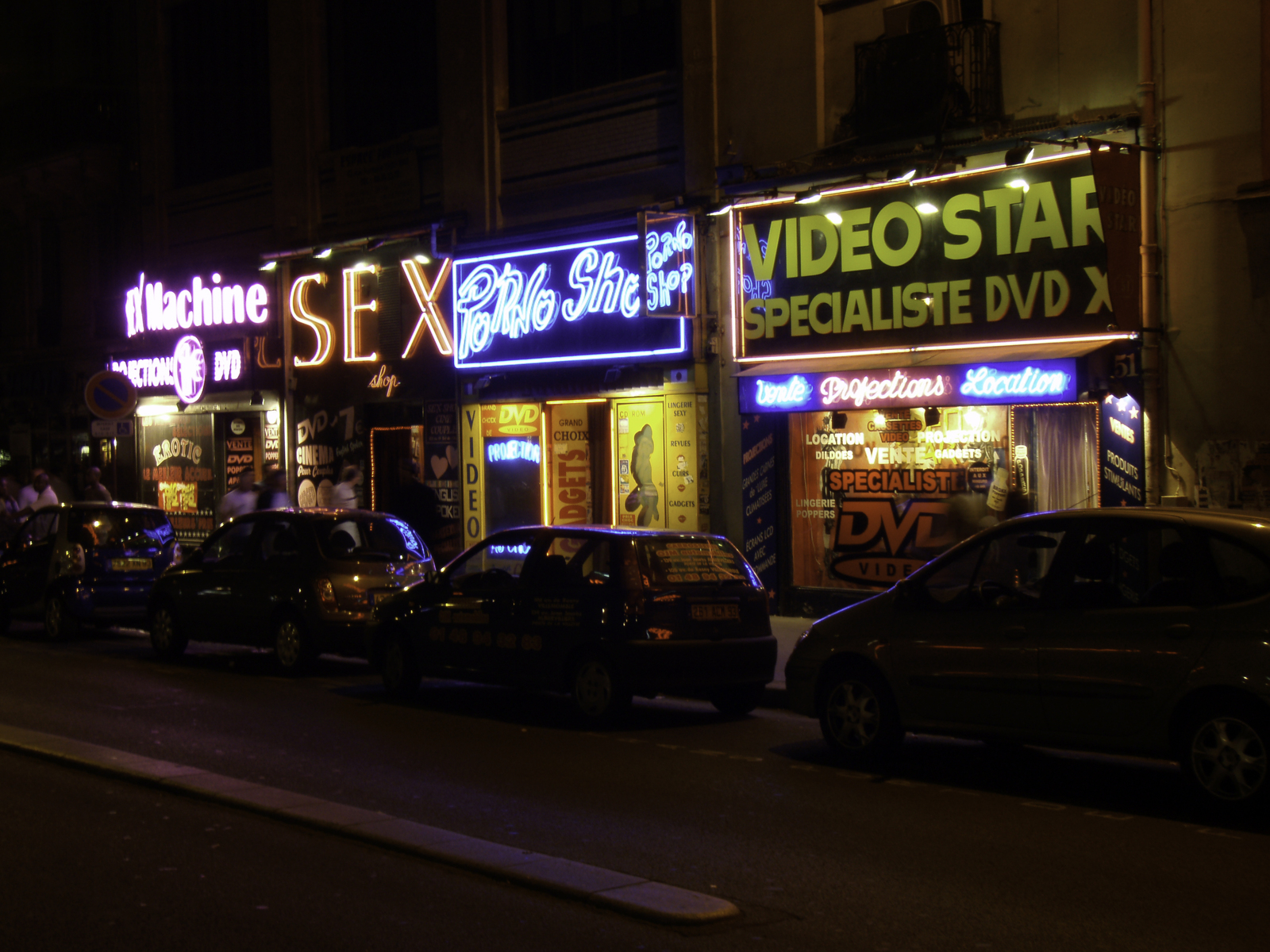 รูปถ่าย ฝรั่งเศส(France) ปารีส(Paris) ปิกาลยามค่ำคืน(Pigalle by night) 2007-07 0