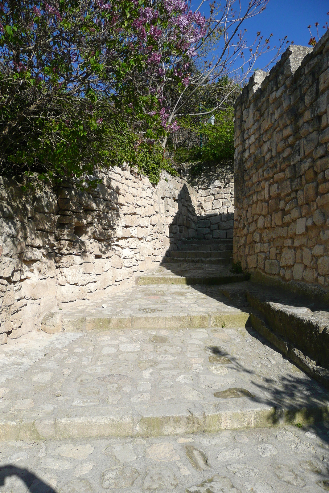 รูปถ่าย ฝรั่งเศส(France) เลส์โบเดอโพรว็องซ์(Baux de Provence) หมู่บ้านโบเดอโพรว็องส์(Baux de Provence Village) 2008-04 5