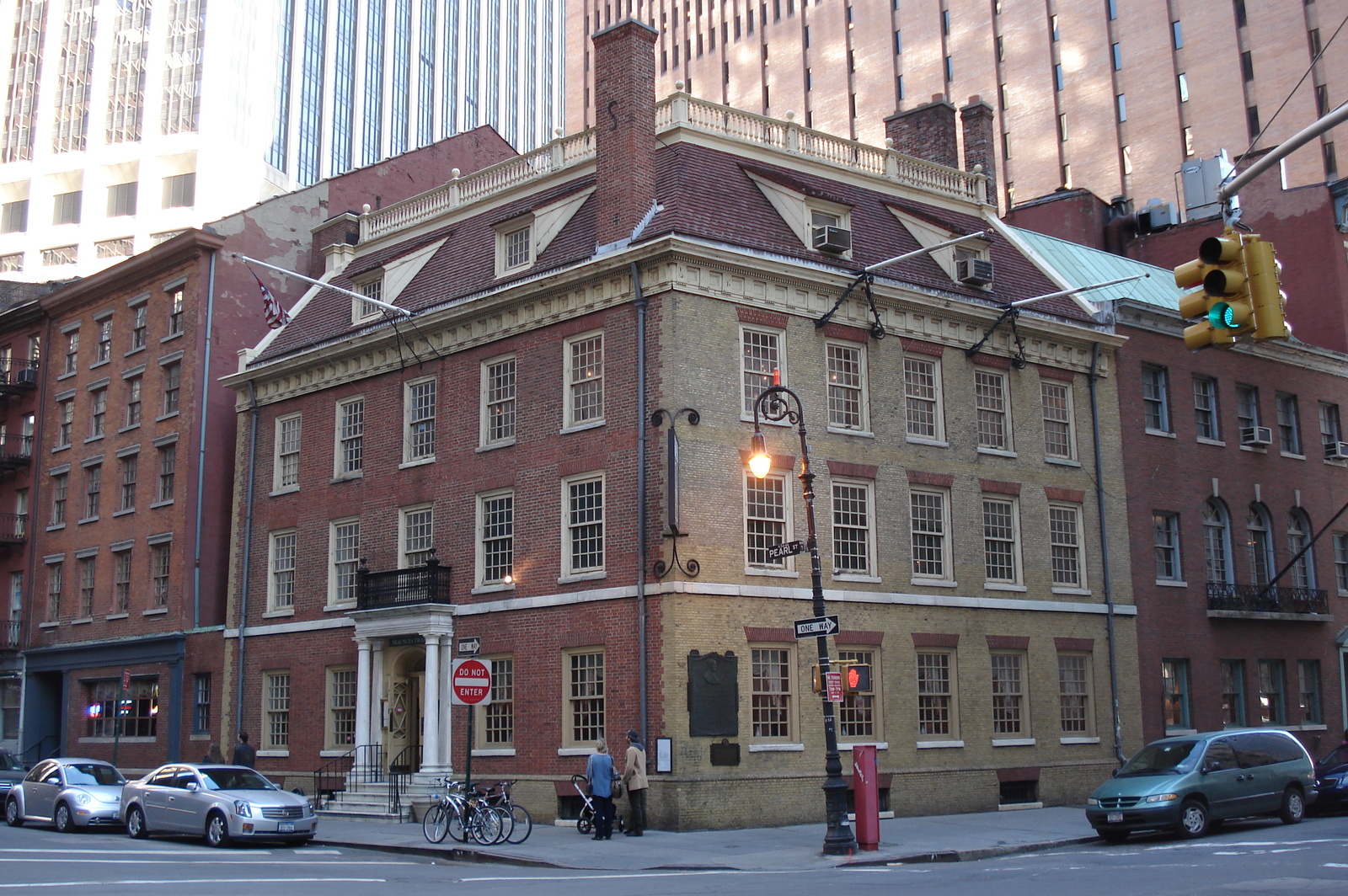 รูปถ่าย สหรัฐอเมริกา(United States) นิวยอร์ก(New York) ถนนเพิร์ล(Pearl Street) 2006-03 19