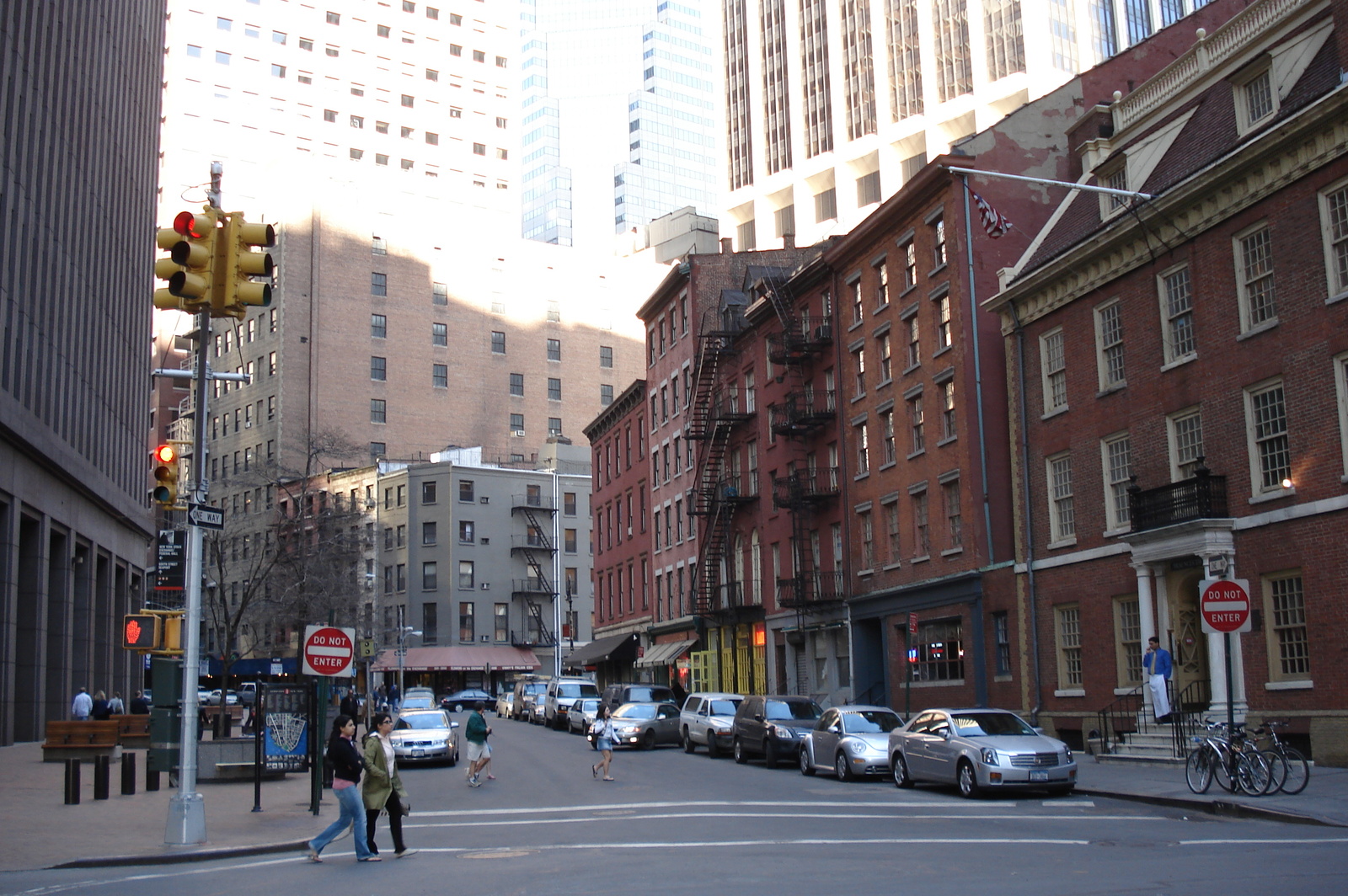 รูปถ่าย สหรัฐอเมริกา(United States) นิวยอร์ก(New York) ถนนเพิร์ล(Pearl Street) 2006-03 16