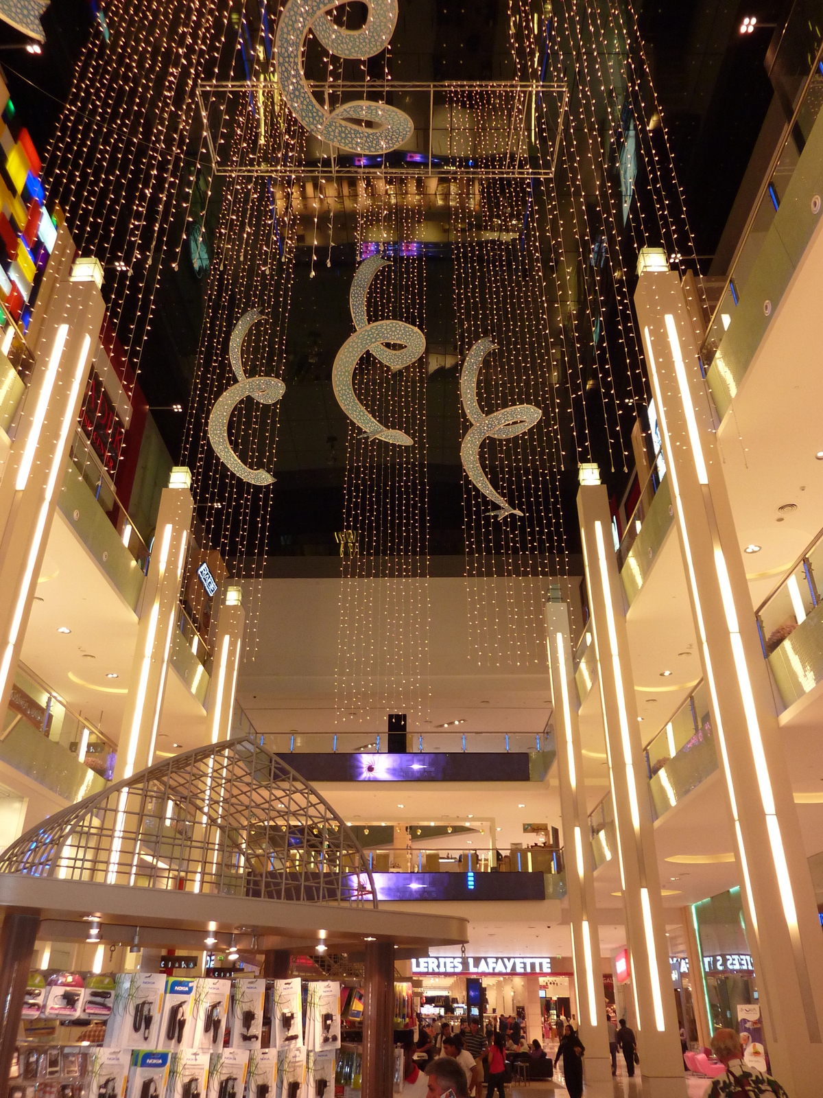 รูปถ่าย สหรัฐอาหรับเอมิเรตส์(United Arab Emirates) ดูไบ(Dubai) ดูไบมอลล์(The Dubai Mall) 2009-12 21