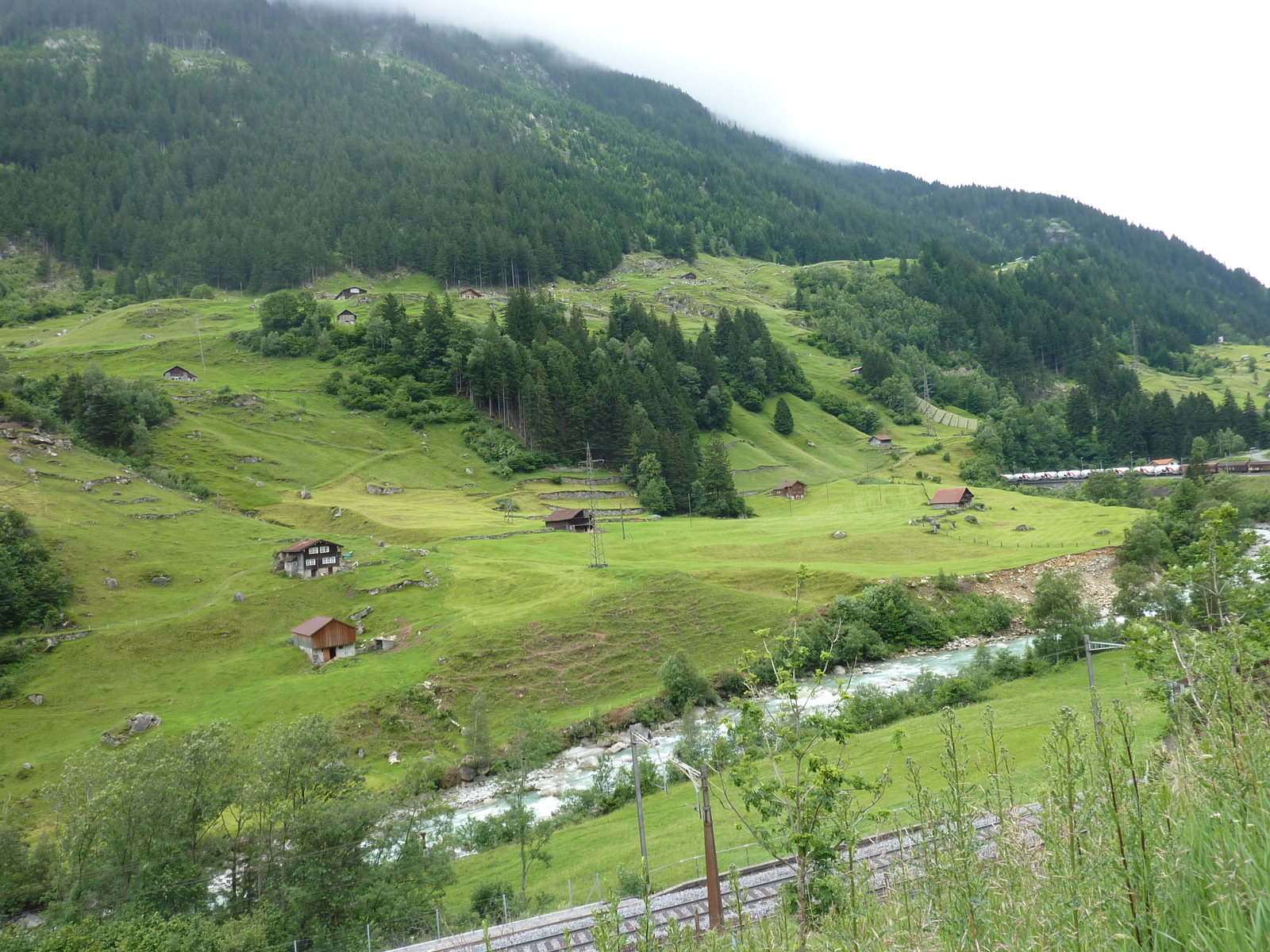 รูปถ่าย สวิสเซอร์แลนด์(Switzerland) ช่องเขากอตธาร์ด(Gotthard Pass) 2009-06 11