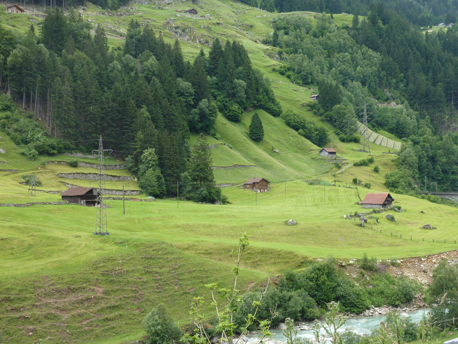 รูปถ่าย สวิสเซอร์แลนด์(Switzerland) ช่องเขากอตธาร์ด(Gotthard Pass) 2009-06 16